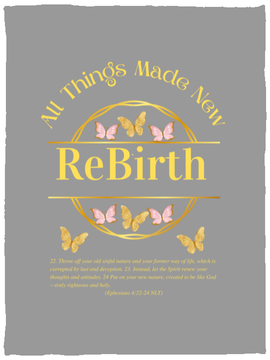 Rebirth Fleece Blanket - 30x40