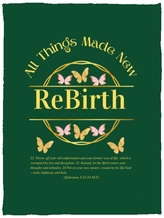 Rebirth Fleece Blanket - 30x40