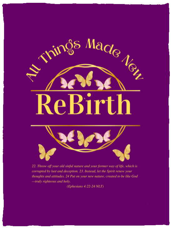 Rebirth Fleece Blanket - 30x40